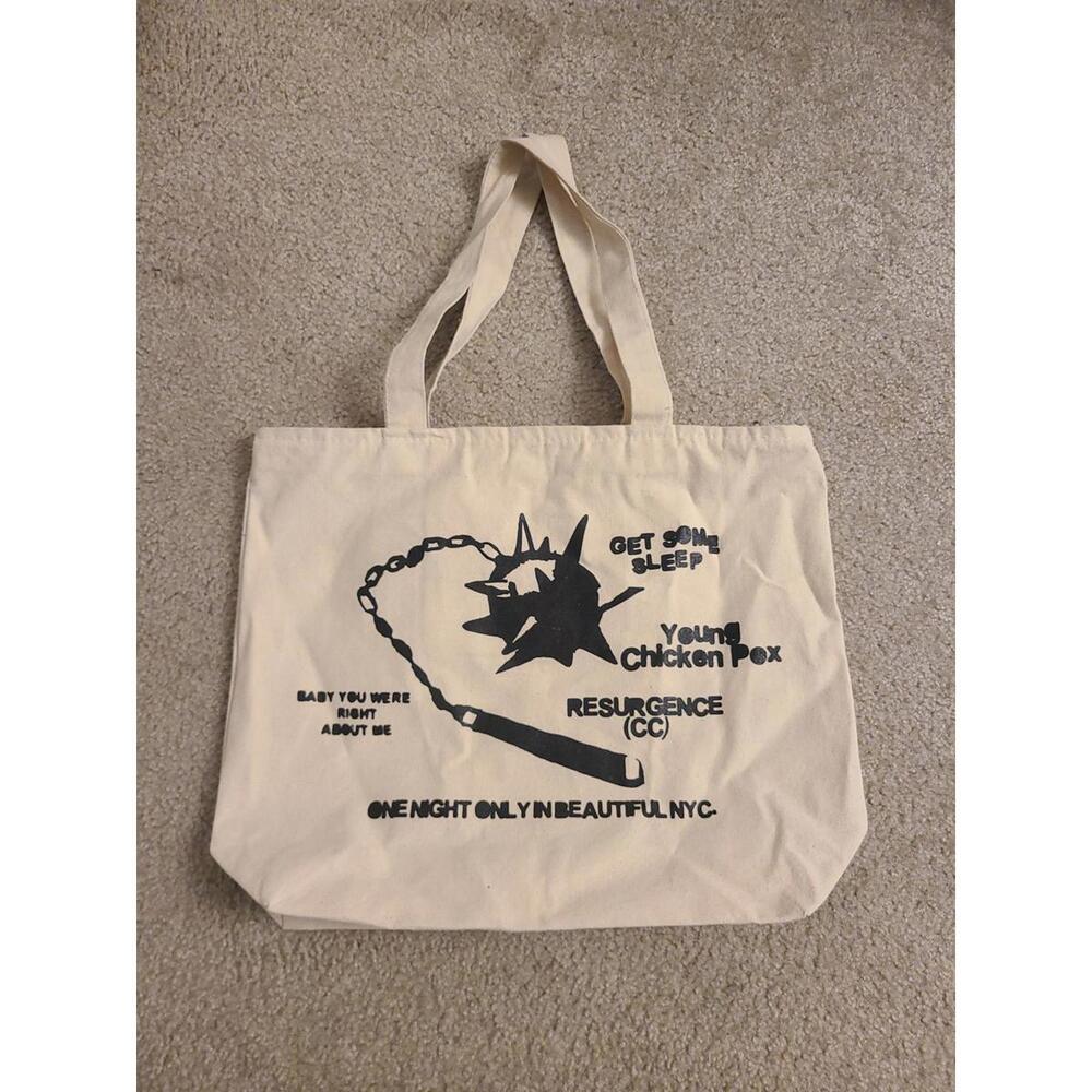 Getsomesleep Young Chicken Pox Tote Bag